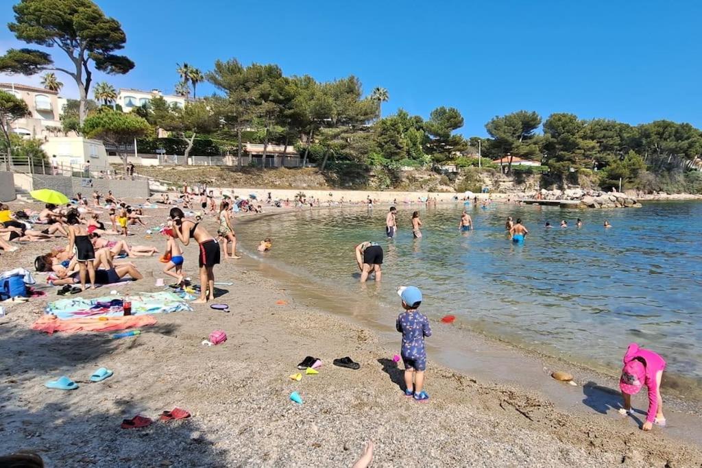 Magnifique T2 - Les Pieds Dans L'Eau Piscine/Plage Carry-le-Rouet Exteriér fotografie